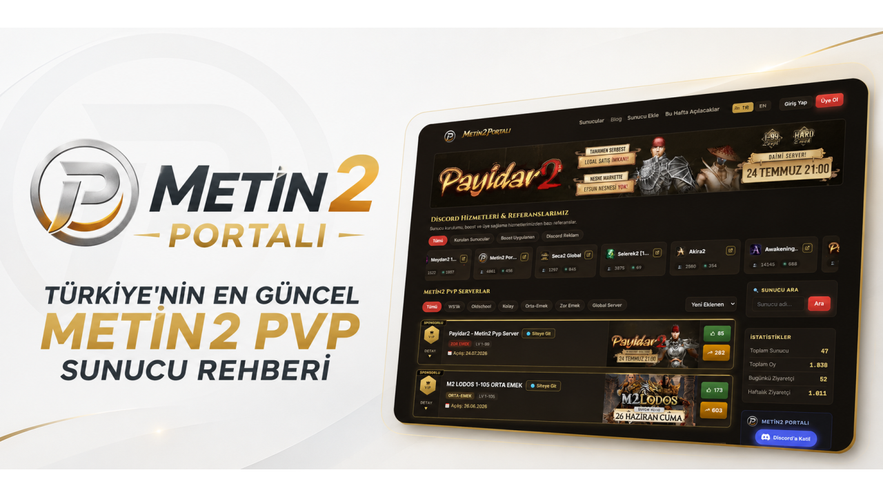 Metin2 Portalı - Discord Topluluğumuza Sende Katıl ! banner